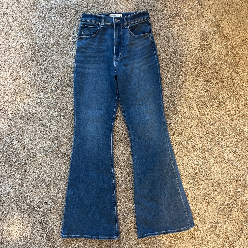 Abercrombie Ultra High Rise Flare
